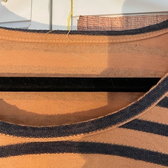 Romantic Anthropologie Amadi Sylvia Striped Puffed Sleeve Shirt - Picture 8 of 10